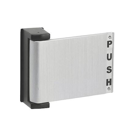 Adams Rite Flat Deadlatch Paddle, Push to Right, For 1-13/16 In. to 2 In. Thick Door, LHR or Exterior of RH, 4590-04-01-628